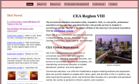 Screenshot of CEA8.org
