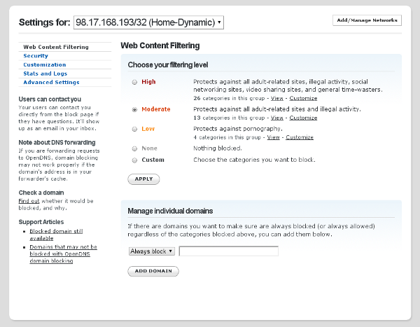 opendns updater v 2.2.1